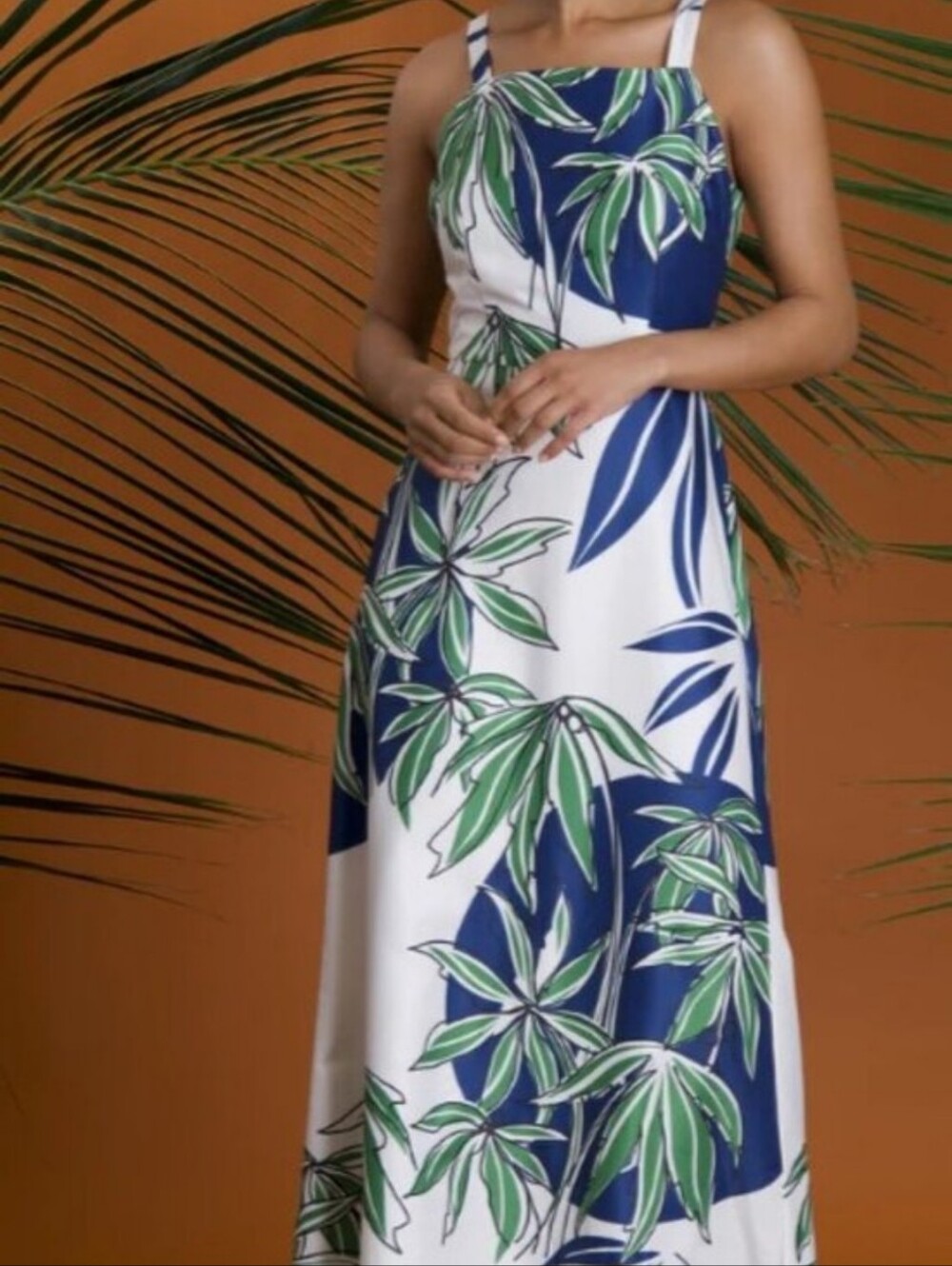 Maggy London Size 10 Suki Floral Maxi A-Line Dress- SOLD OUT $158 MSRP NWT